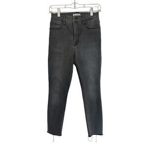 Good American Good Waist Grey Skinny Jeans Stretch Size 27
